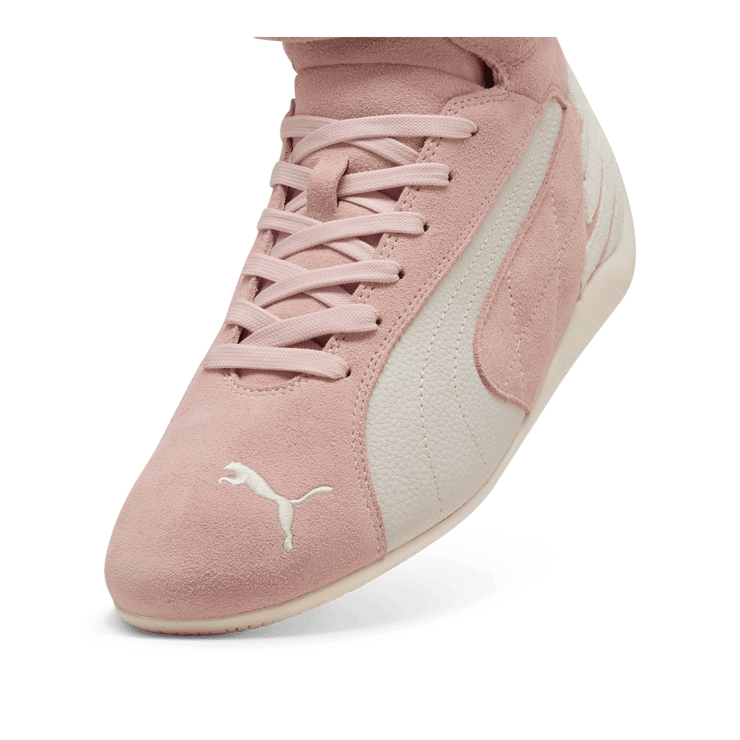 PUMA Speedcat Mid Sneakers in Pink Angle 3
