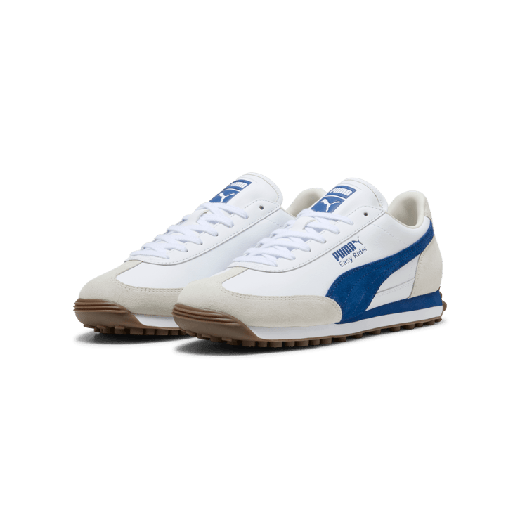 PUMA Easy Rider Mix Sneakers in White Angle 5