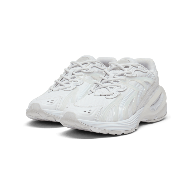 PUMA Inverse Echo Sneakers in White Angle 5