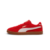PUMA Club II Era Suede Sneakers in Red Angle 0