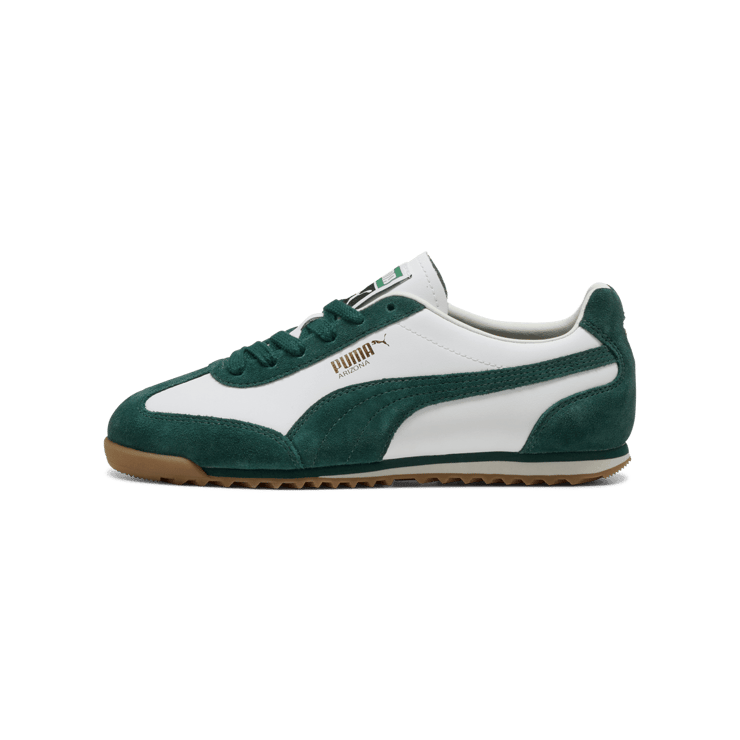 PUMA Arizona Retro Sneakers in White Angle 0
