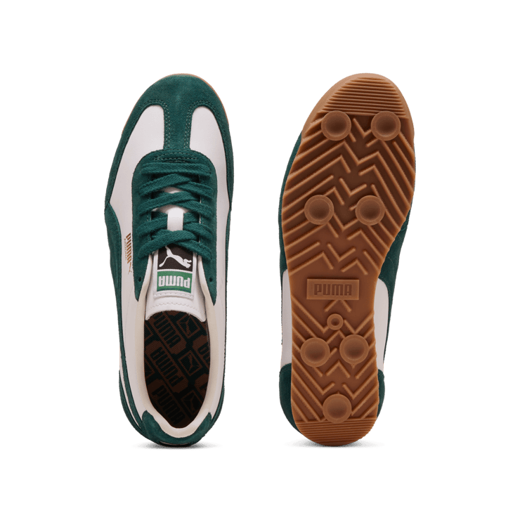 PUMA Arizona Retro Sneakers in White Angle 1