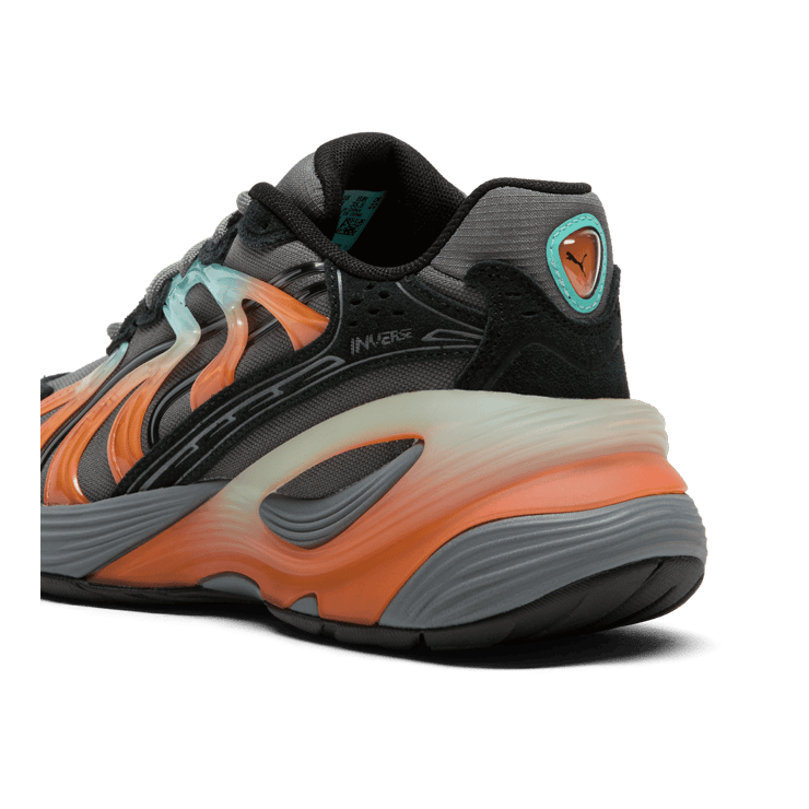 PUMA Inverse Fission Sneakers in Grey (GS) Angle 4