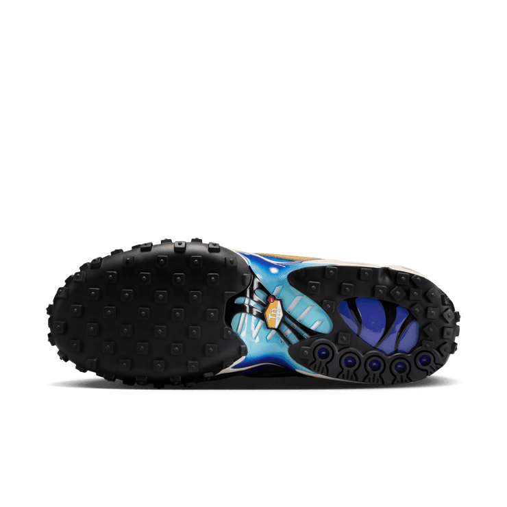 Nike Air Max Waffle Black Hyper Blue Angle 0
