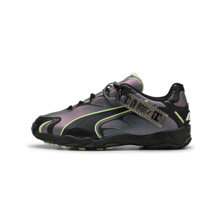 Puma Inhale F1 75th Anniversary Green Black Angle 0