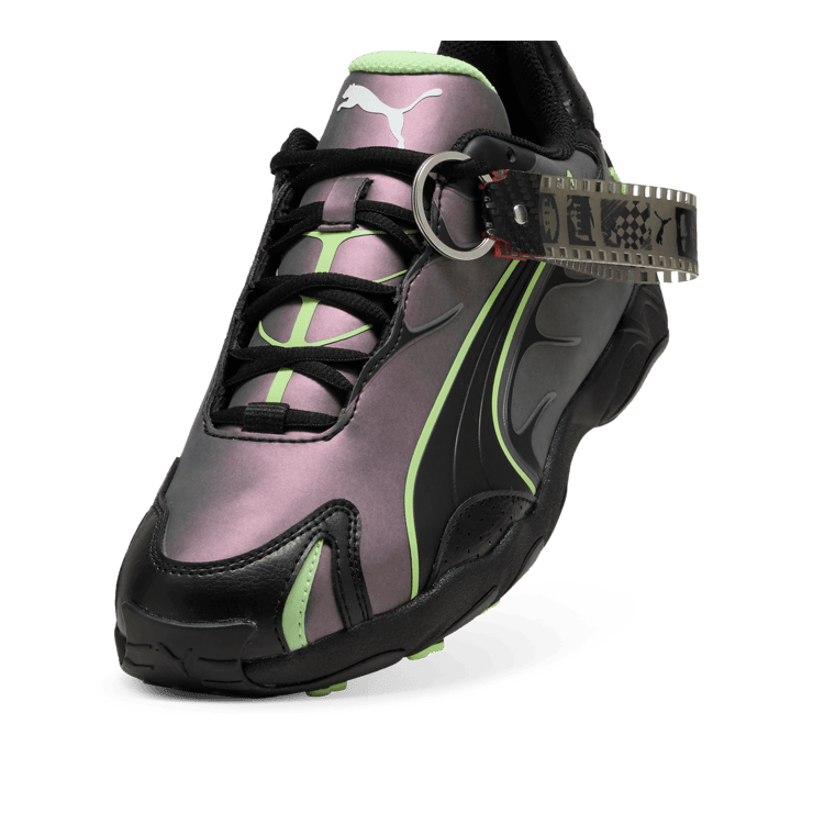 Puma Inhale F1 75th Anniversary Green Black Angle 3