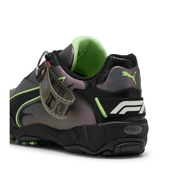 Puma Inhale F1 75th Anniversary Green Black Angle 4