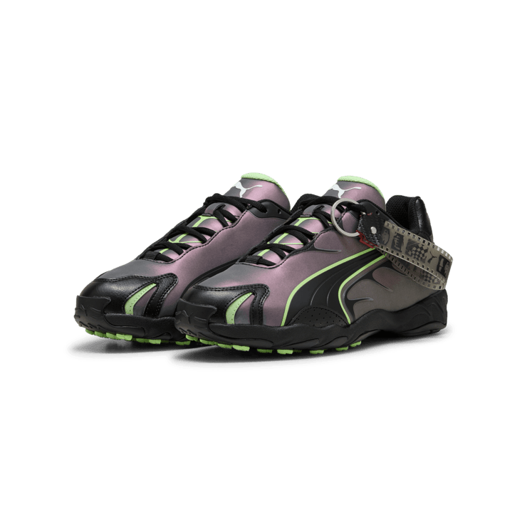 Puma Inhale F1 75th Anniversary Green Black Angle 5