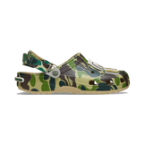 Crocs Classic Clog BAPE ABC Camo Green Angle 1