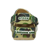 Crocs Classic Clog BAPE ABC Camo Green Angle 4