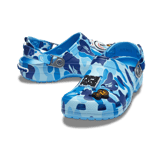 Crocs Classic Clog BAPE ABC Camo Blue Angle 0