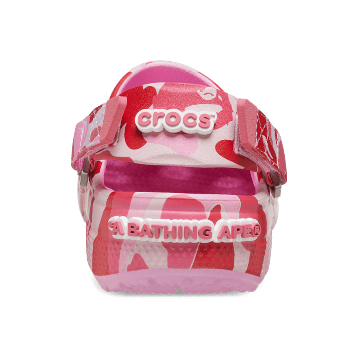 Crocs Classic Clog BAPE ABC Camo Pink Angle 4