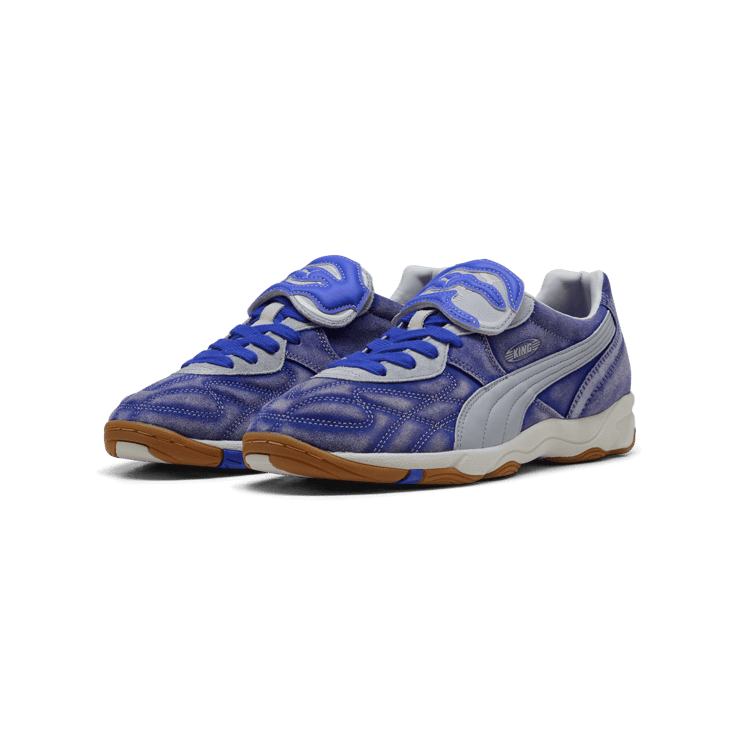 Puma King Indoor KidSuper Studios Blue Crystal Angle 5