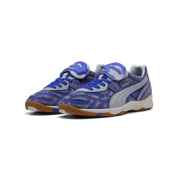 Puma King Indoor KidSuper Studios Blue Crystal Angle 5