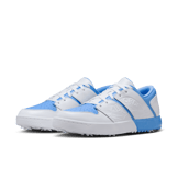 Air Jordan Nu Retro 1 Low Golf White University Blue Angle 2