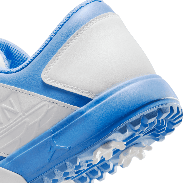 Air Jordan Nu Retro 1 Low Golf White University Blue Angle 6