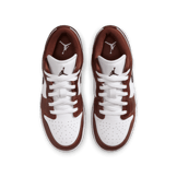 Air Jordan 1 Low SE in White | HF3188-102 (GS) Angle 1