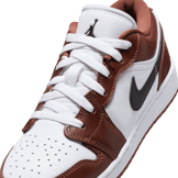 Air Jordan 1 Low SE in White | HF3188-102 (GS) Angle 4