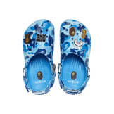 即完 BAPE CROCS CLOG ABC CAMO BLUE 20㎝ BAPE X Classic Clog Kids 'ABC Camo Blue' - Crocs - 210285