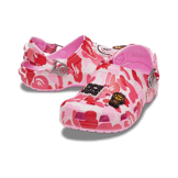 Crocs Classic Clog BAPE ABC Camo Pink (GS) - 210285-6I2 Crocs Classic Clog BAPE ABC Camo Pink (GS) - 210285-6I2