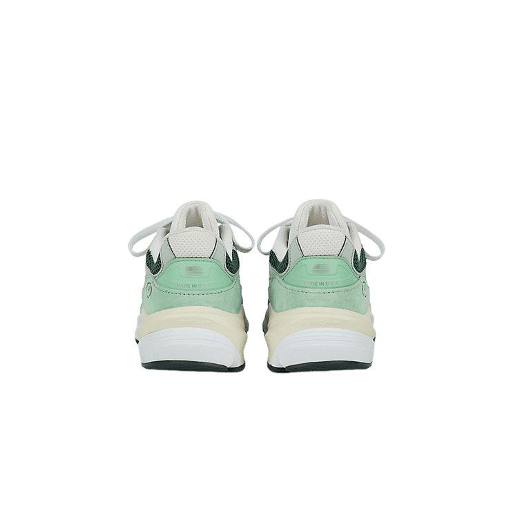 New Balance 990v6 Made in USA Avocado Natural Mint Angle 4