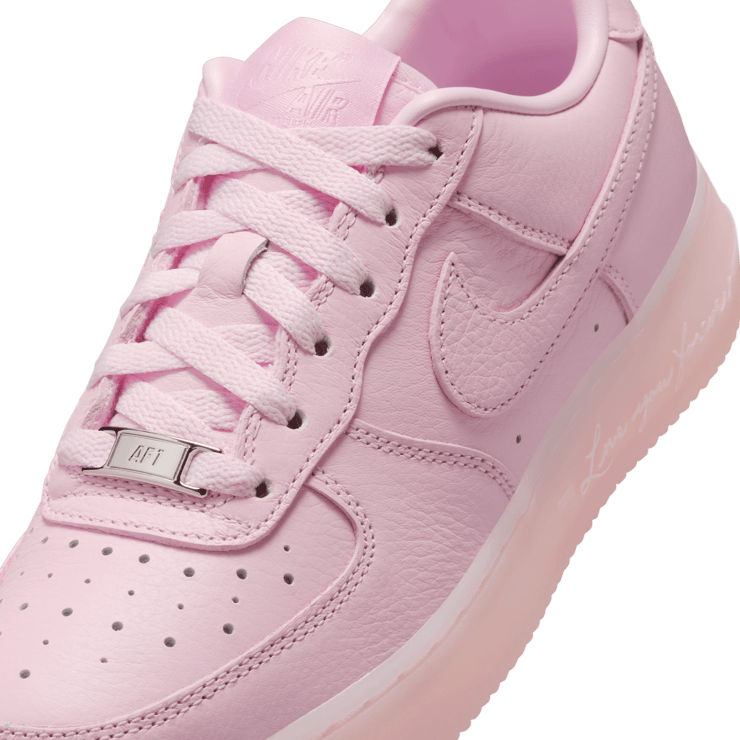 Nike Air Force 1 Low Drake Certified Lover Boy Pink Foam (GS) Angle 8