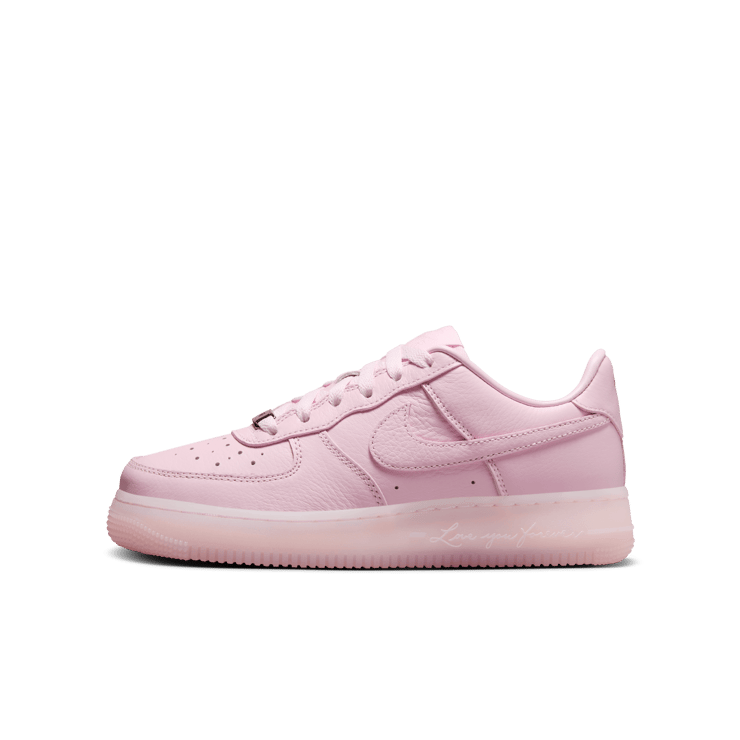Nike Air Force 1 Low Drake Certified Lover Boy Pink Foam (GS) Angle 4