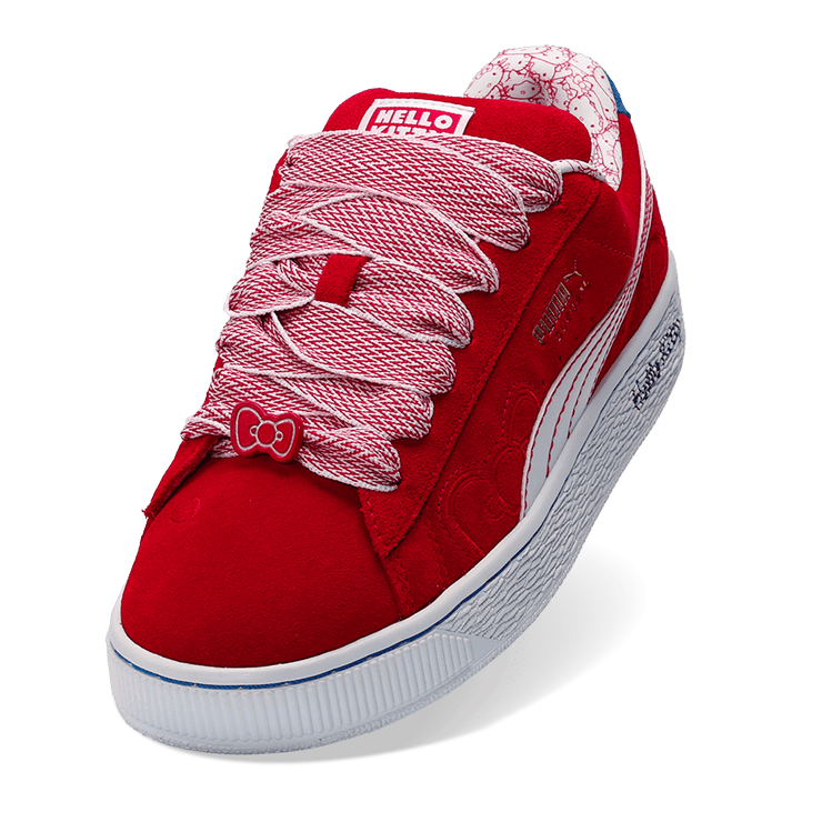 Puma Suede XL Hello Kitty Red Bow Angle 3