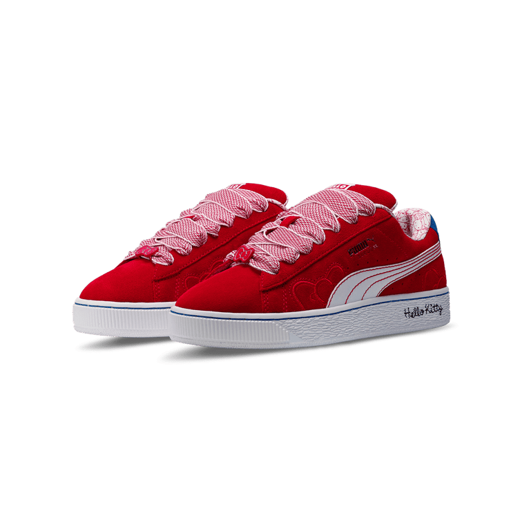 Puma Suede XL Hello Kitty Red Bow Angle 6
