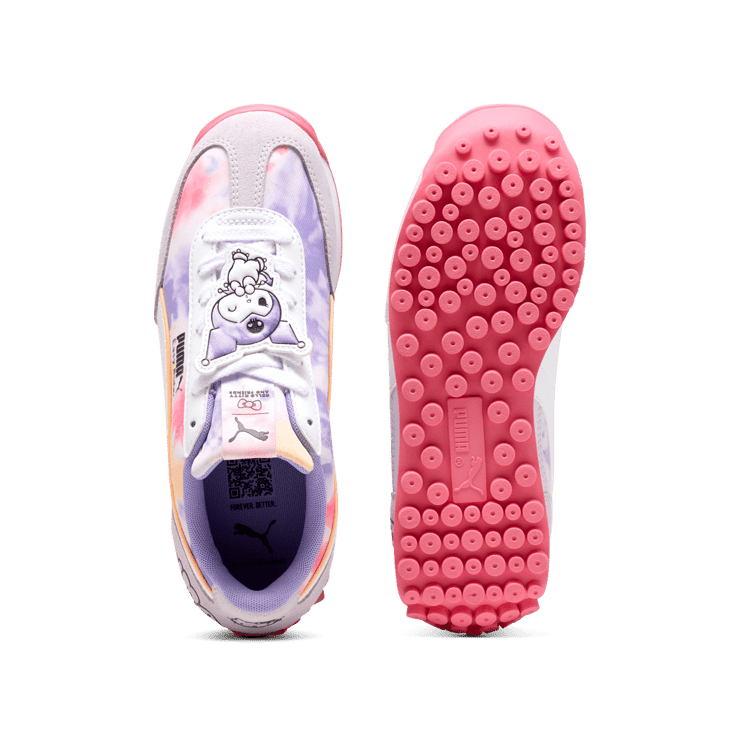 Puma Easy Rider Hello Kitty Lilac Frost (GS) Angle 1