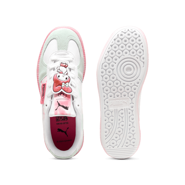 Puma Palermo Hello Kitty White Magic Rose (GS) Angle 1
