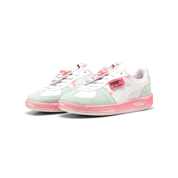 Puma Palermo Hello Kitty White Magic Rose (GS) Angle 6