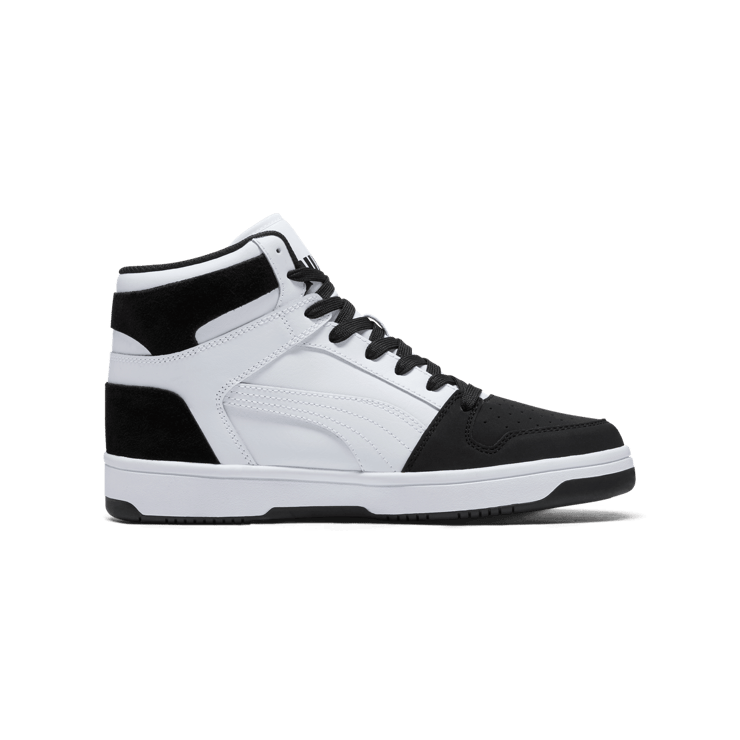 PUMA Rebound LayUp SL INK Sneakers in White Angle 2