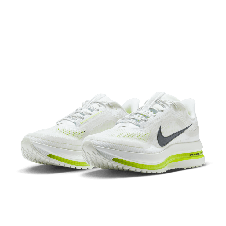 Nike Pegasus Premium White Volt Green Angle 3