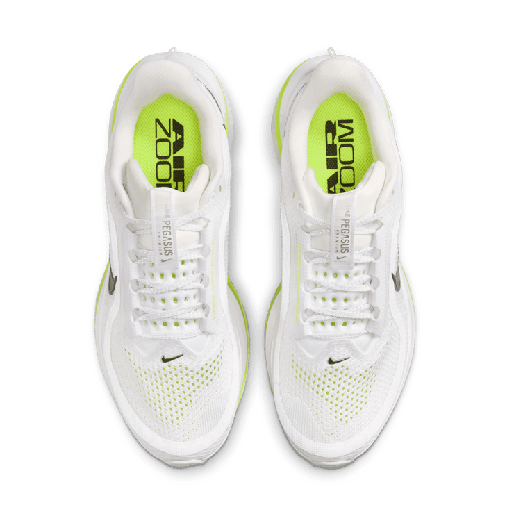 Nike Pegasus Premium White Volt Green (W) Angle 1