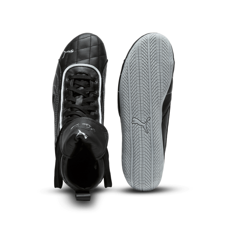 Puma Speedcat Mid Laquan Smith Black White Angle 1