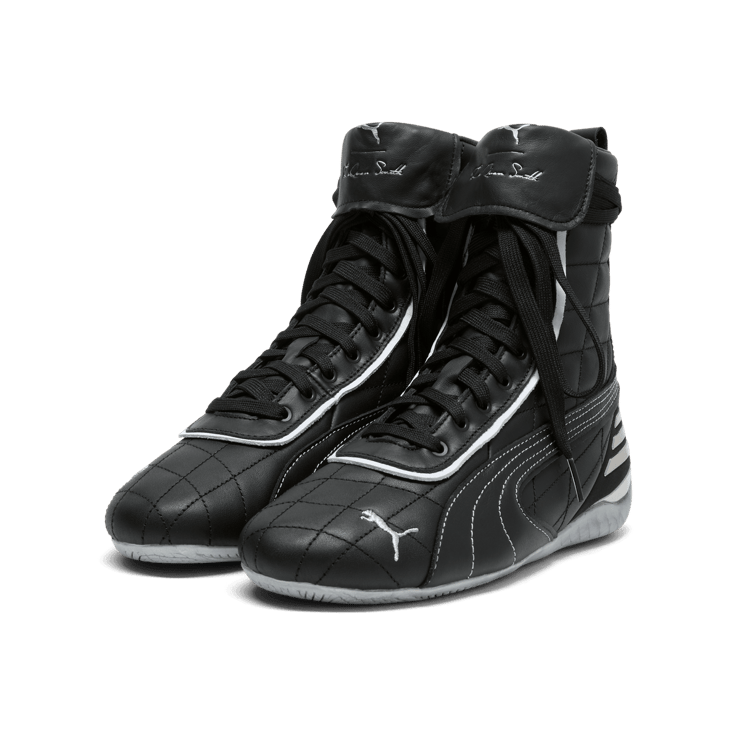 Puma Speedcat Mid Laquan Smith Black White Angle 5