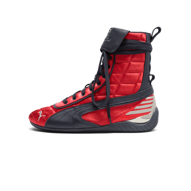 Puma Speedcat Mid Laquan Smith Red Black Angle 0
