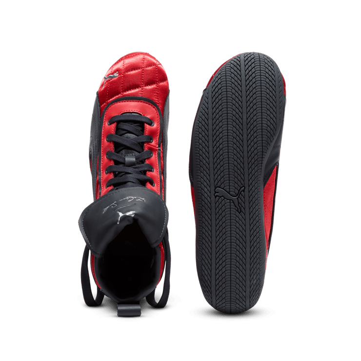 Puma Speedcat Mid Laquan Smith Red Black Angle 1