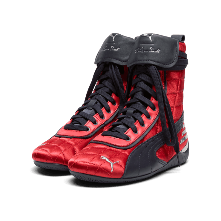Puma Speedcat Mid Laquan Smith Red Black Angle 5
