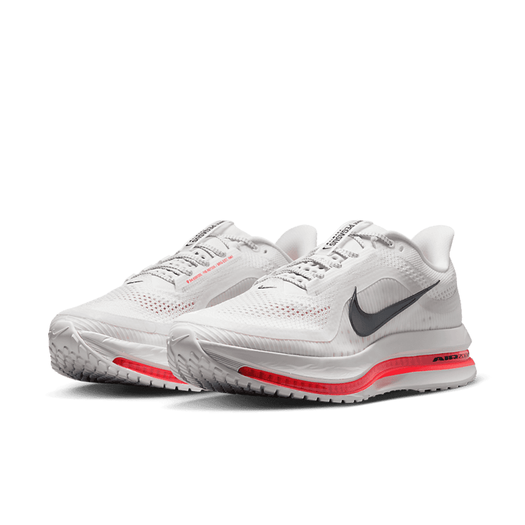 Nike Pegasus Premium Summit White Bright Crimson Angle 1