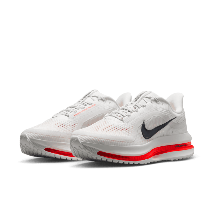 Nike Pegasus Premium Summit White Bright Crimson (W) Angle 4