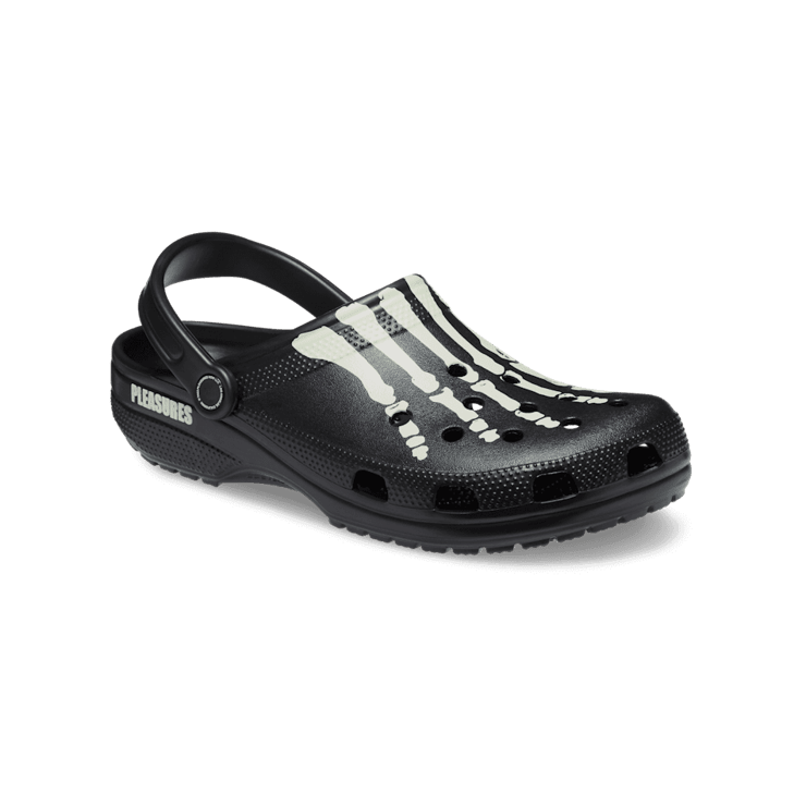 Crocs Classic Clog Pleasures Skeleton Glow In The Dark Angle 2