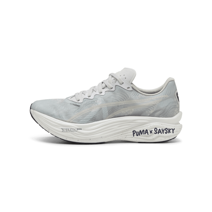 Puma Deviate Nitro Elite 3 Saysky Cool Light Grey Angle 0