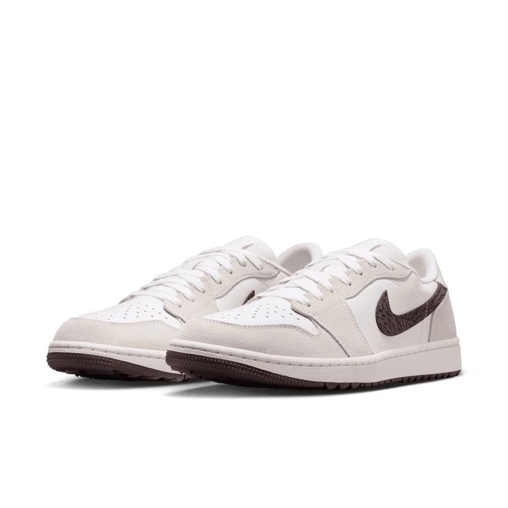 Air Jordan 1 Low Golf Phantom Baroque Brown Angle 3