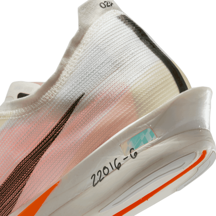 Nike ZoomX StreakFly 2 Proto Sail Total Orange White Black Angle 5