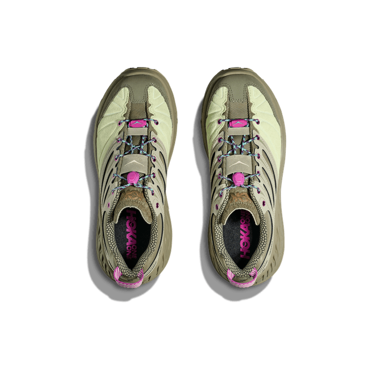 Hoka One One Stinson EVO OG TP Sea Moss Luna Moth Angle 0