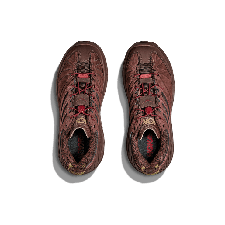 Hoka One One Stinson EVO OG TP Cold Brew Varsity Burgundy Angle 0
