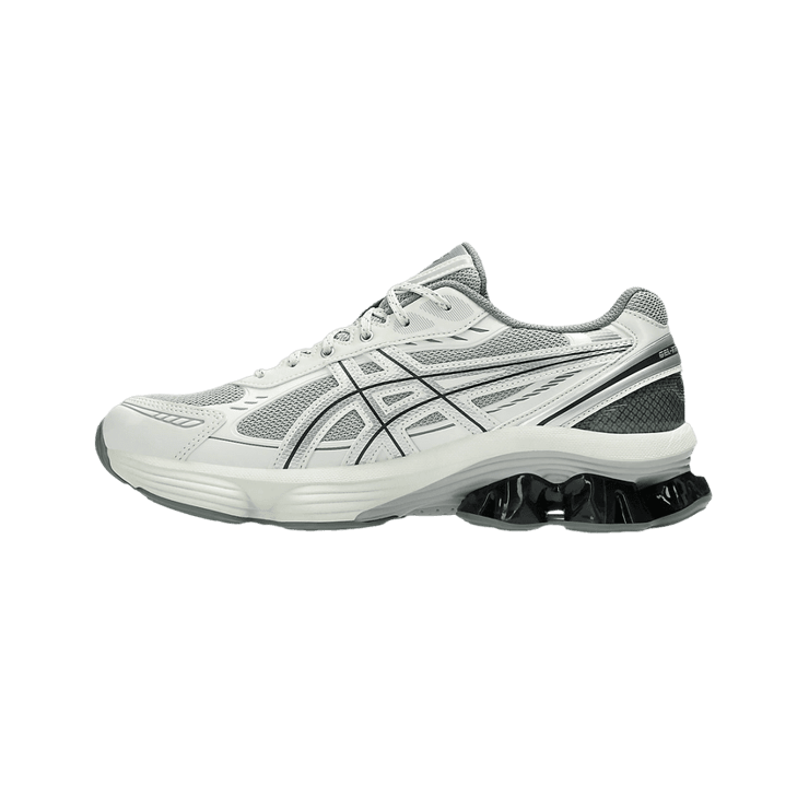 ASICS Gel-Kinetic Fluent Seal Grey Pure Silver Angle 2