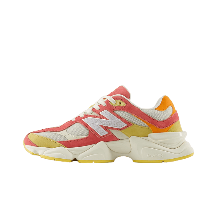 New Balance 9060 Clementine True Red Angle 0